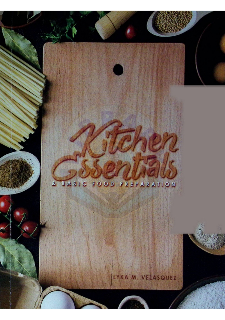 Kitchen essentials & basic food preparation by Velasquez 2021